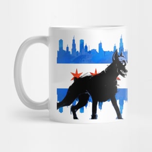 Chicago Doberman Mug